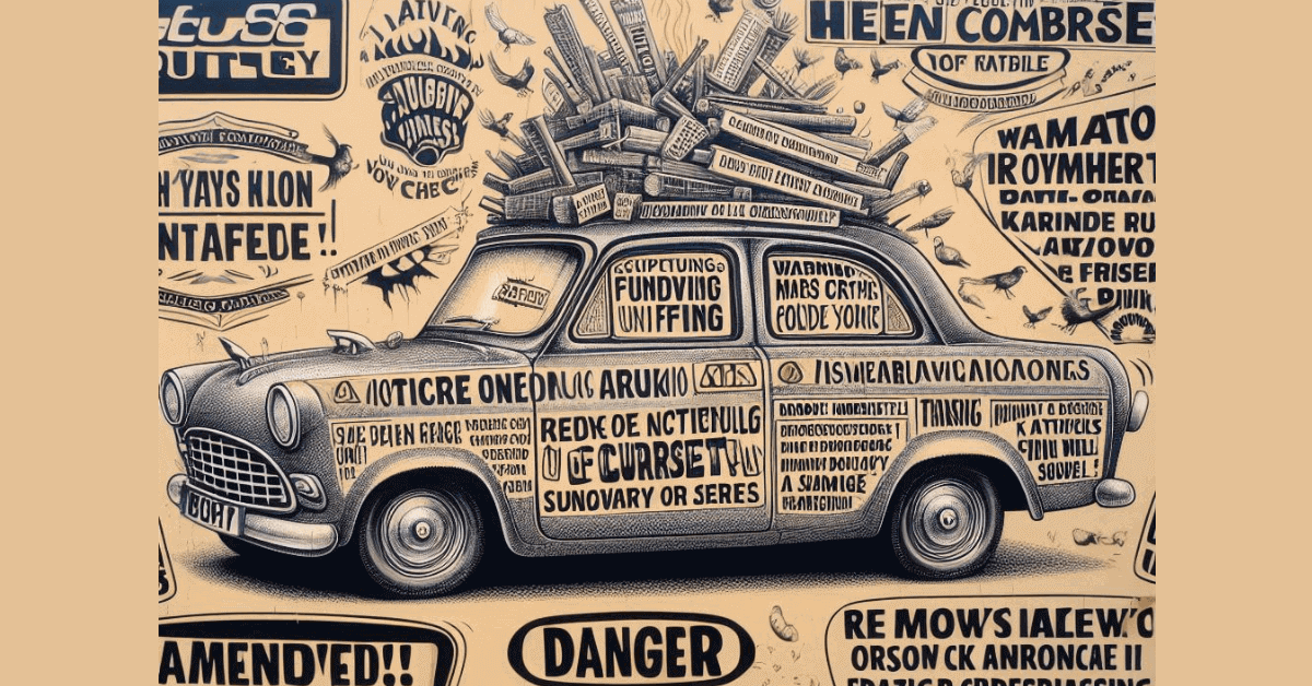 Signs Your Car Needs Removal
