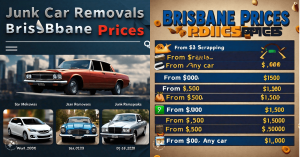 Junk Car Removals Brisbane Prices