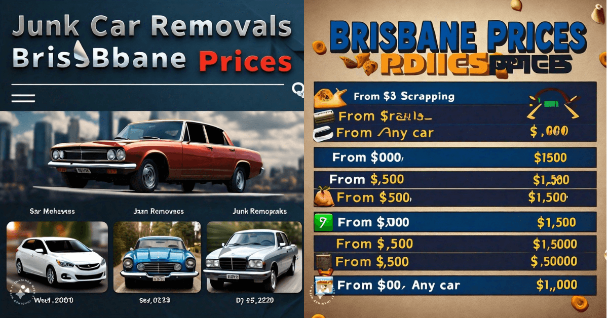 Junk Car Removals Brisbane Prices