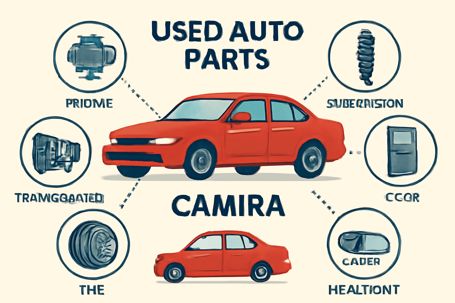 Used Auto Parts Camira