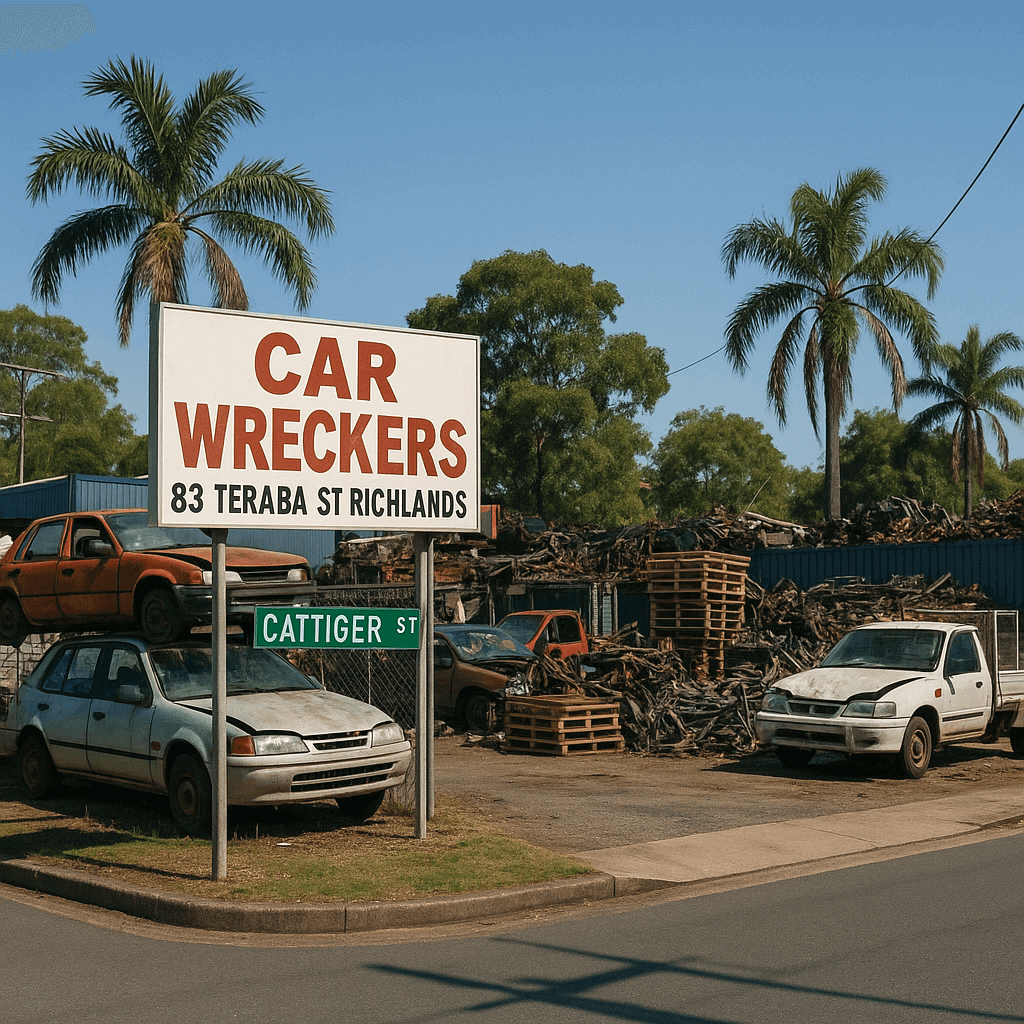 Cattiger St car wreckers near 83 Teraba St, Richlands QLD 4077